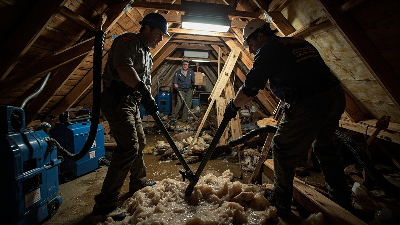 Attic Water Damage Cleanup in Hartford | Expert Restoration Before Structural Collapse