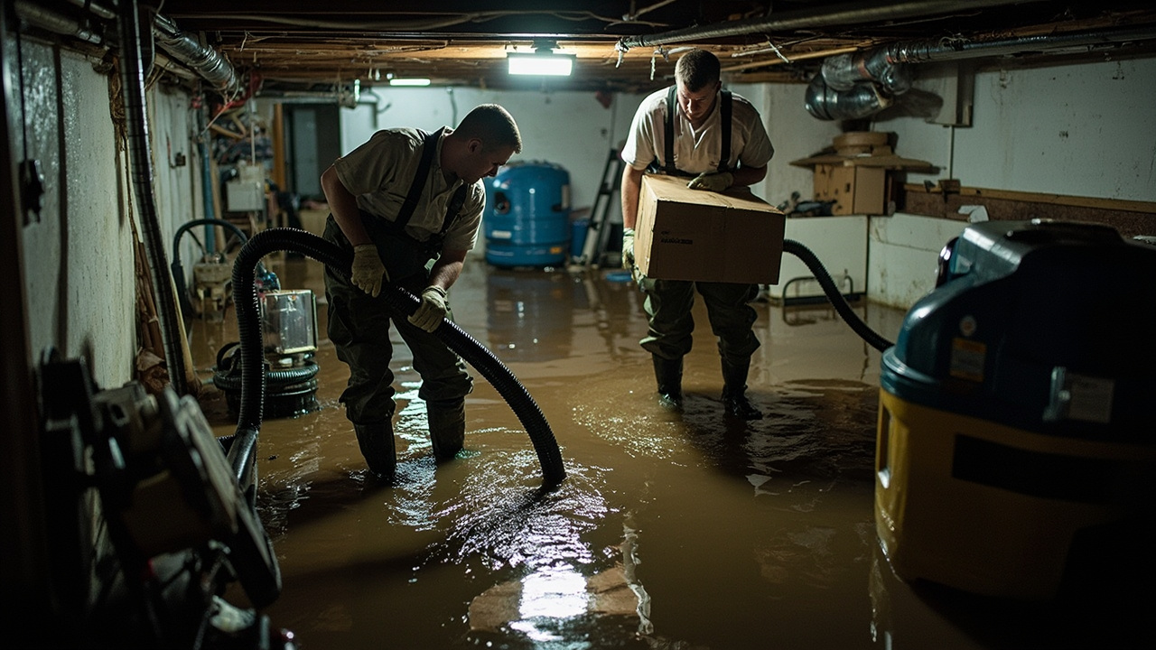 Basement Flood Cleanup in Hartford – 24/7 Emergency Response with Complete Water Extraction and Structural Drying