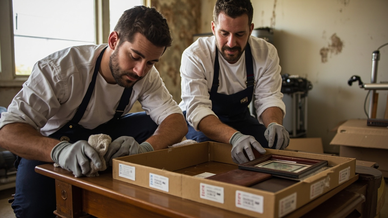 Our Contents Restoration Process: Inventory, Cleaning, and Secure Storage