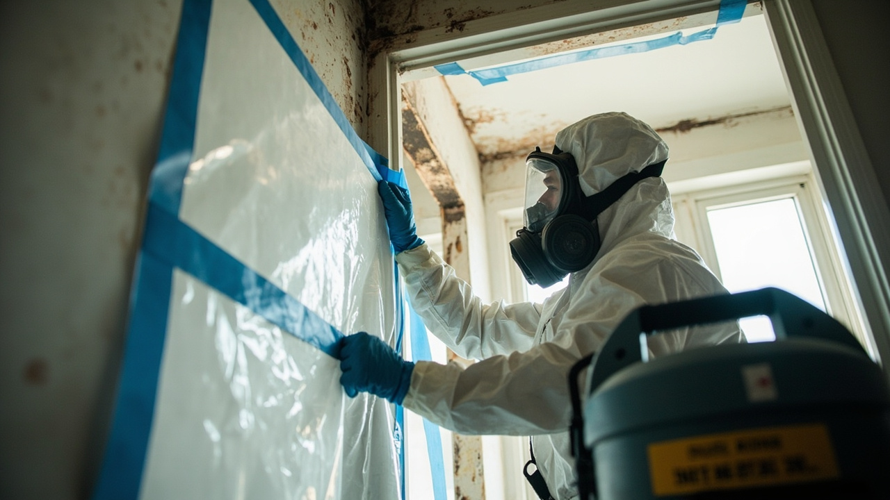 How Professional Mold Containment Stops the Spread