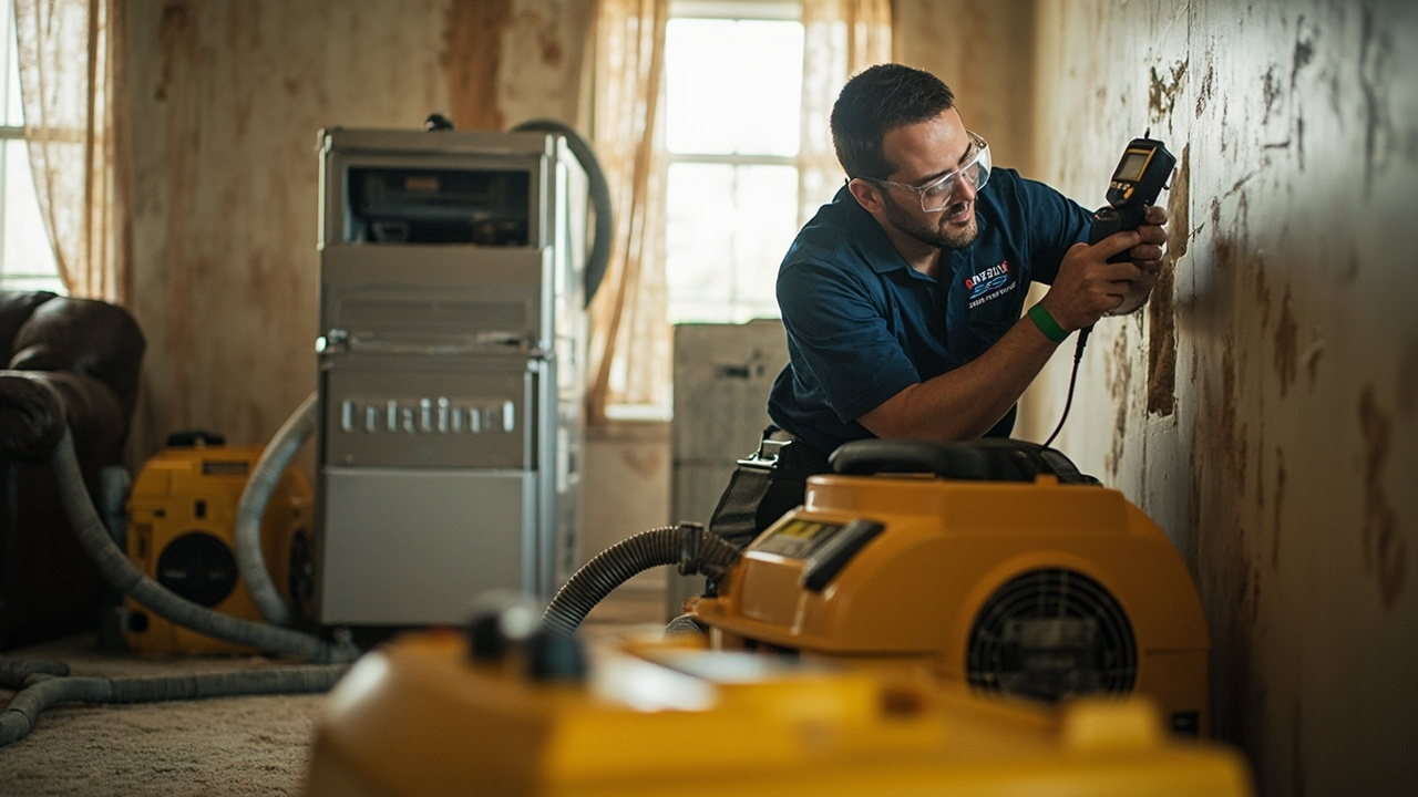 How Structure Drying Solutions Work in Water-Damaged Buildings