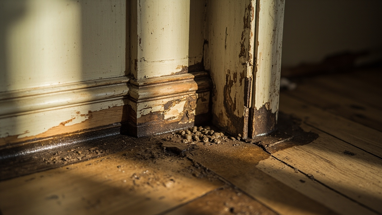 Swollen Baseboards & Trim in Hartford – Expert Diagnosis and Permanent Repair for Water Damaged Woodwork