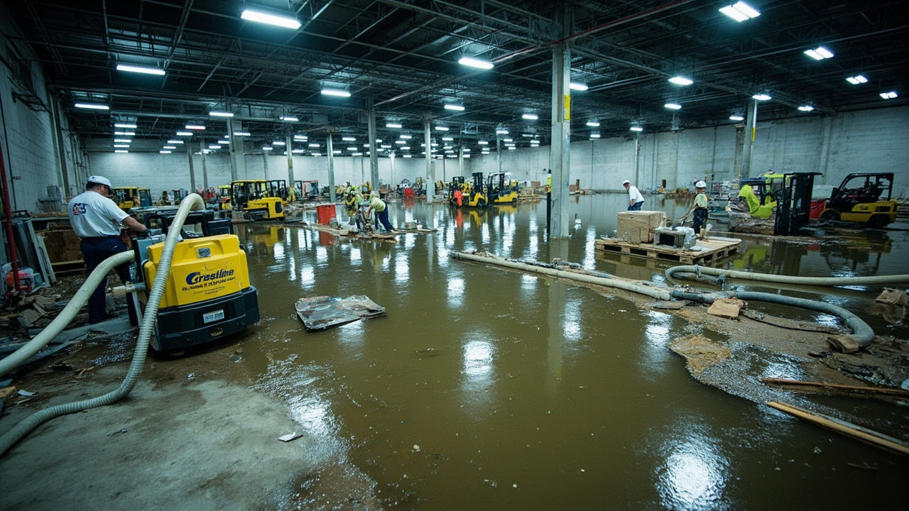 Industrial Water Extraction and Structural Drying Protocols