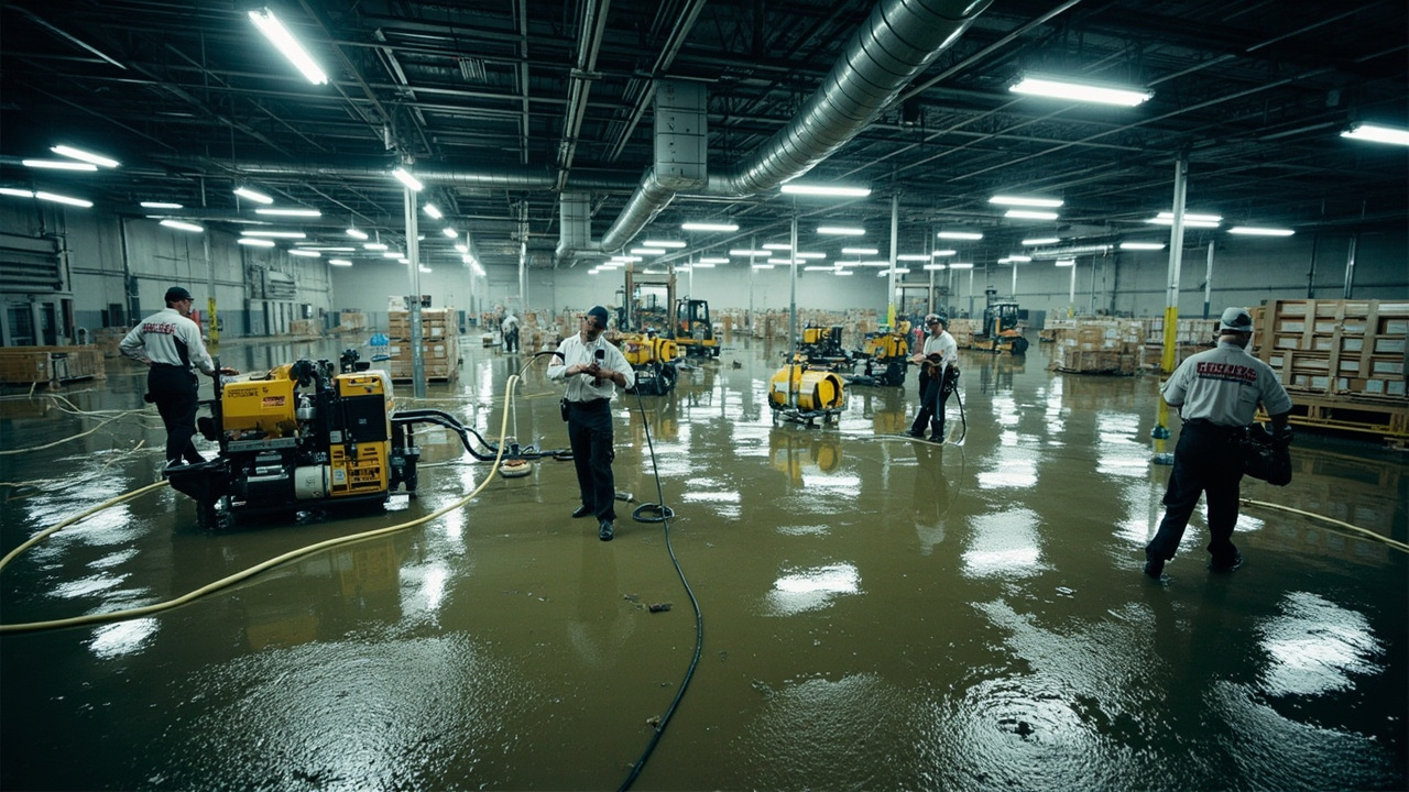 Warehouse Flood Restoration in Hartford – Industrial-Grade Recovery That Keeps Your Operations Running