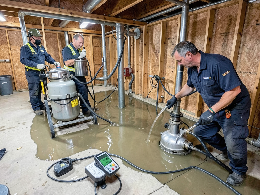 How to Properly Dry Out a Walk-Out Basement After a Flash Flood in Vernon