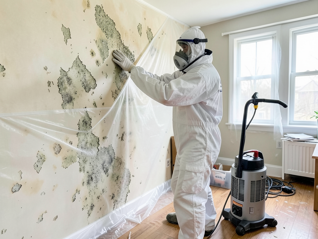 How to Tell if There is Mold Growing Under the Wallpaper in Your Older Newington Home