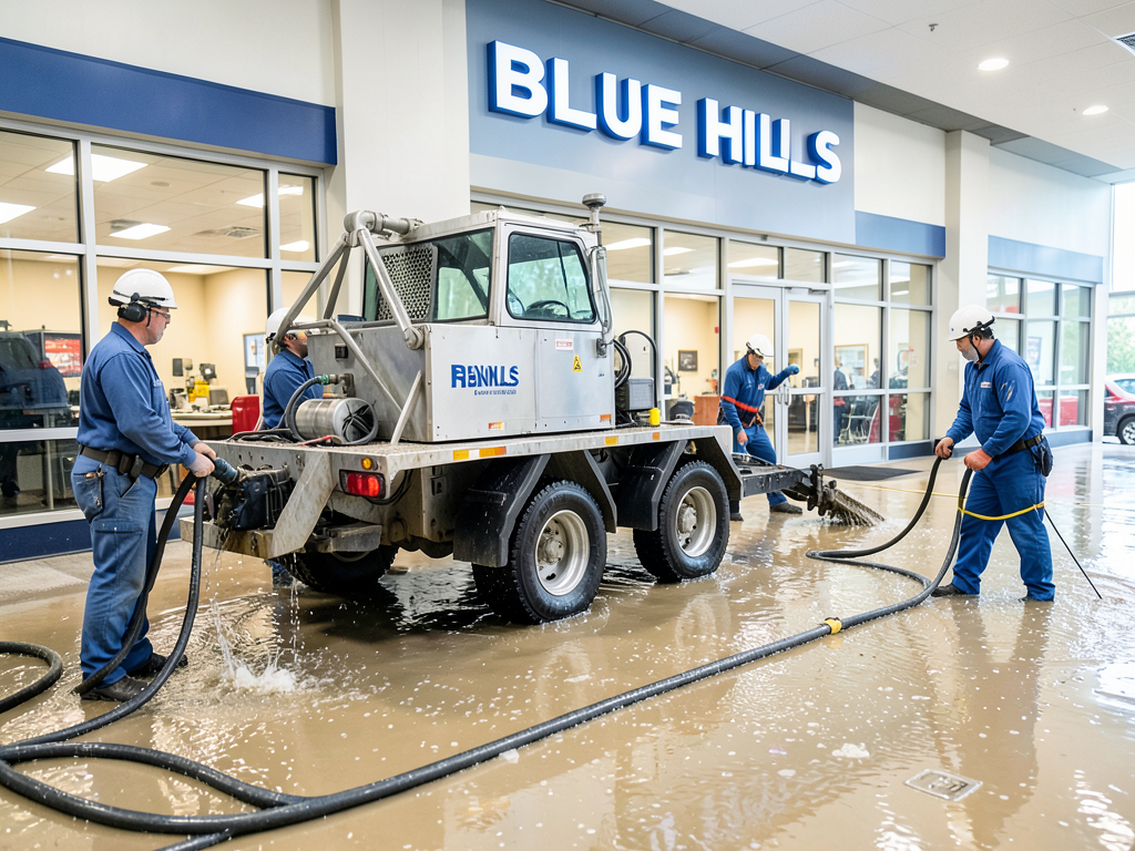 Restoring your blue hills retail storefront after